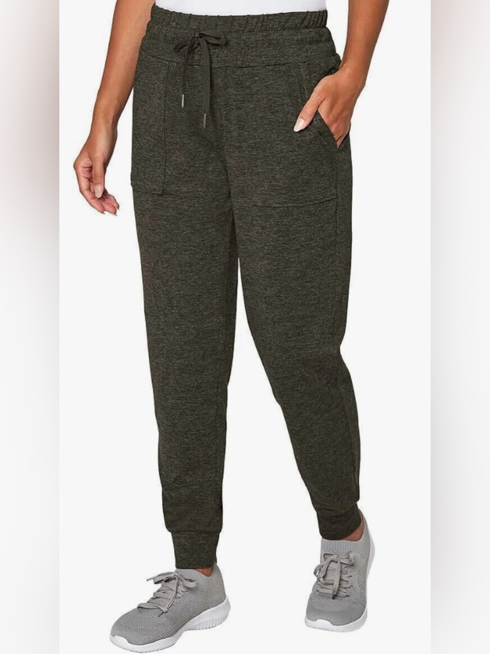 Mondetta Olive Mélange Jogger Pants
